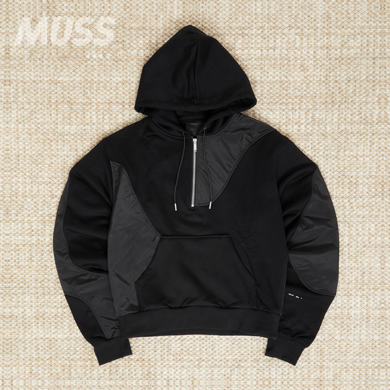 HELIOTEMIL拼接高街卫衣