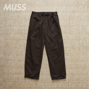 小野人拉绒棉涤休闲直筒裤 现货 PANT SALEM 25AW GRAMICCI