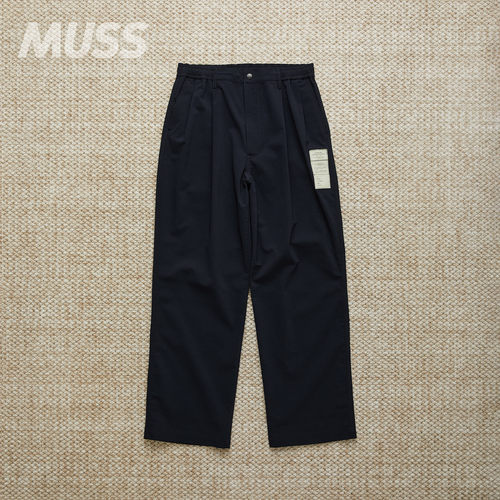 现货 N.HOOLYWOOD EASY TROUSERS 日产军事贴布超轻弹性休闲裤