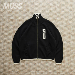 现货 ANACHRONORM INITIAL DRIVERS KNIT 强捻粗织立领毛衣夹克