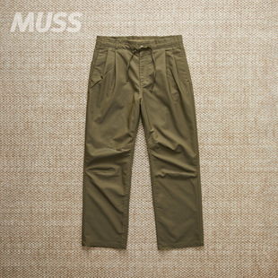 现货 NONNATIVE WANDERER EASY PANT 日产华达呢双褶锥形裤 25AW