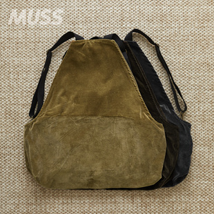 CORDUROY FRONT BAG 24SS 现货 灯芯绒复古双肩包 SEVEN