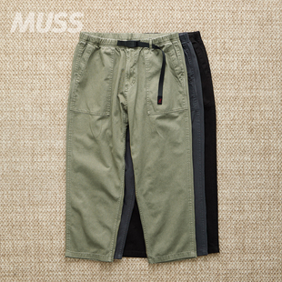 GRAMICCI 小野人斜纹布简约锥形九分裤 LOOSE PANT TAPERED 现货