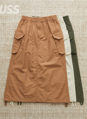 现货 WILDTHINGS PARATROOPER SKIRT 户外女款防水工装长裙25SS