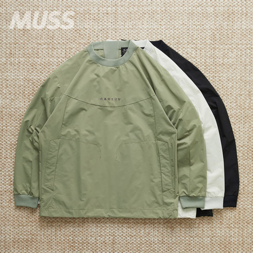 OAKLEY圆领防水高弹高尔夫卫衣