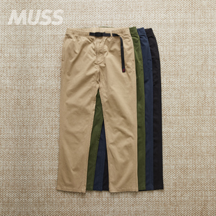 GRAMICCI 小野人斜纹布户外直筒休闲裤 CROPPED 25SS PANT 现货