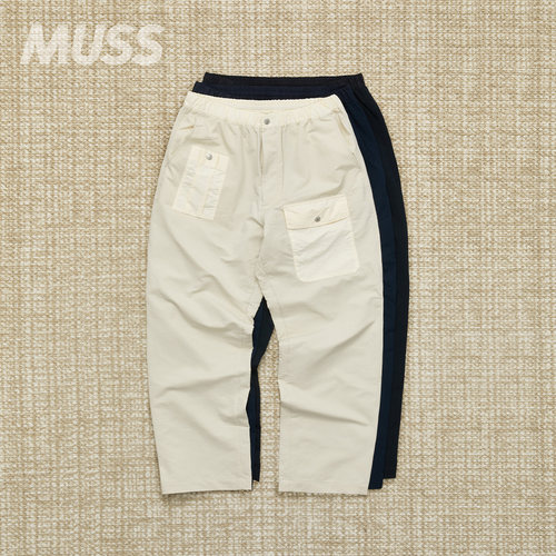 NANAMICA塔夫绸光电子工装裤