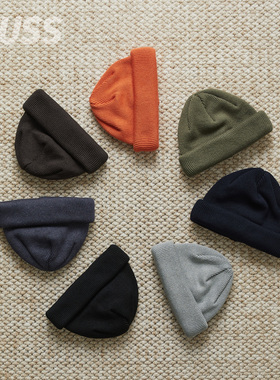现货 RACAL ROLL KNIT CAP 日产透气速干复古休闲针织冷帽瓜皮帽
