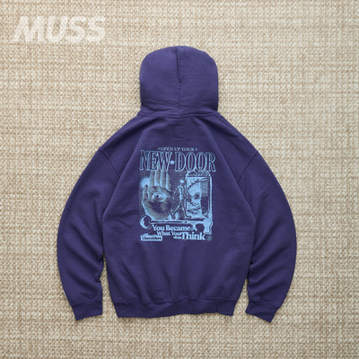 LIBERAIDERS字母印花复古卫衣