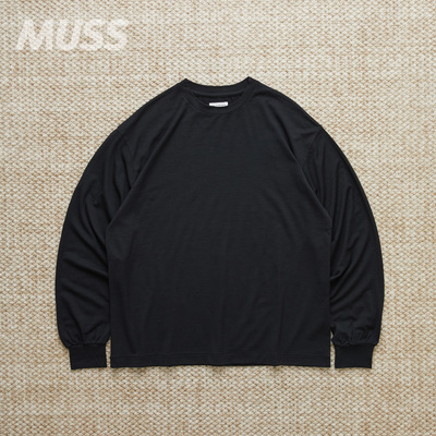 KAPTAIN日产可机洗美利奴羊毛T