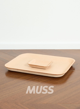 现货 HENDER SCHEME LEATHER TRAY 日产手工皮革储物收纳托盘25SS