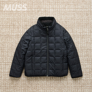 现货 TAION DOWN X BOA JKT 儿童双面穿羽绒摇粒绒夹克马甲