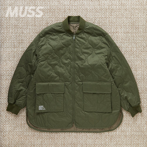 折扣现货 FRESHSERVICE QUILTED BOMBER 气凝胶绗缝夹棉开衫外套
