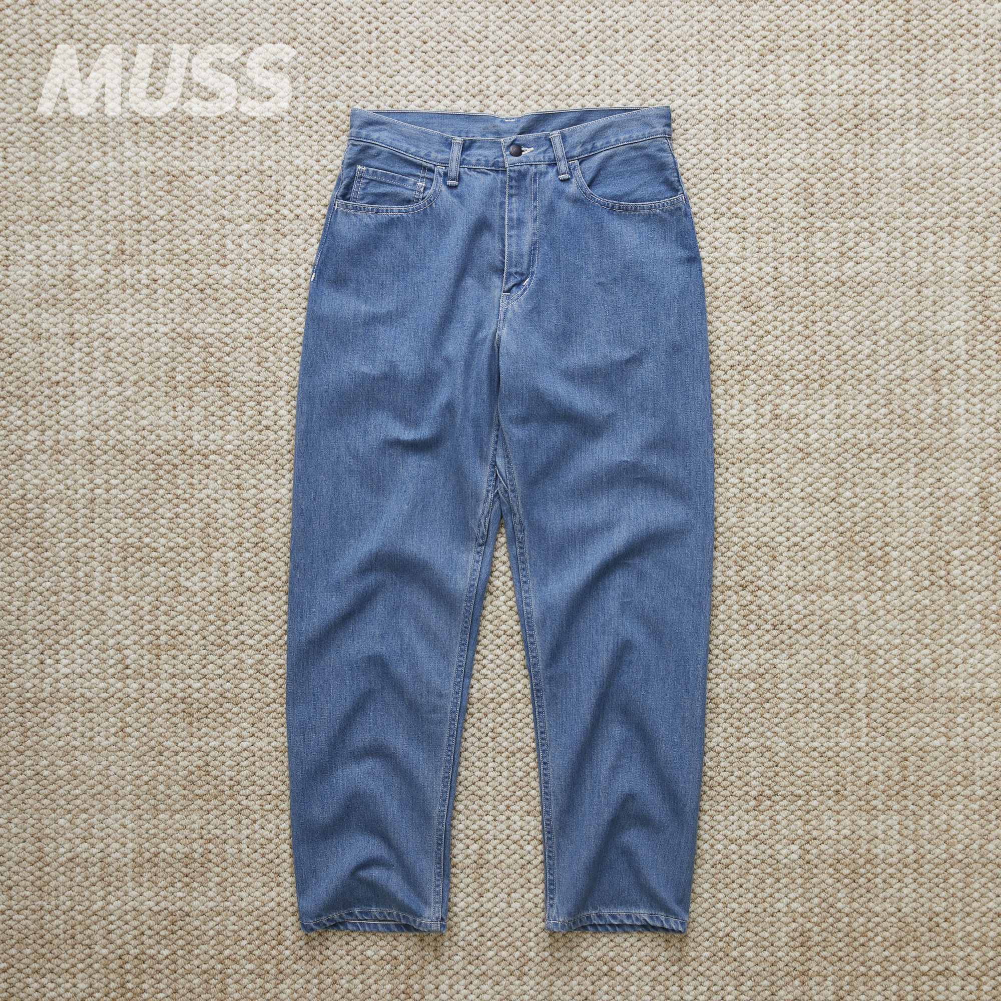 NANAMICA日产五袋直筒牛仔裤