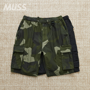 现货 WMBC X WILDTHINGS SHORT PANTS 联名战术口袋工装短裤 25SS