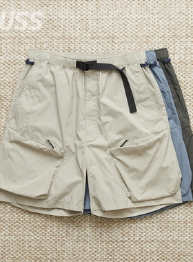 现货POLIQUANT X WILDTHINGS UNFORM PANTS 联名户外口袋工装短裤