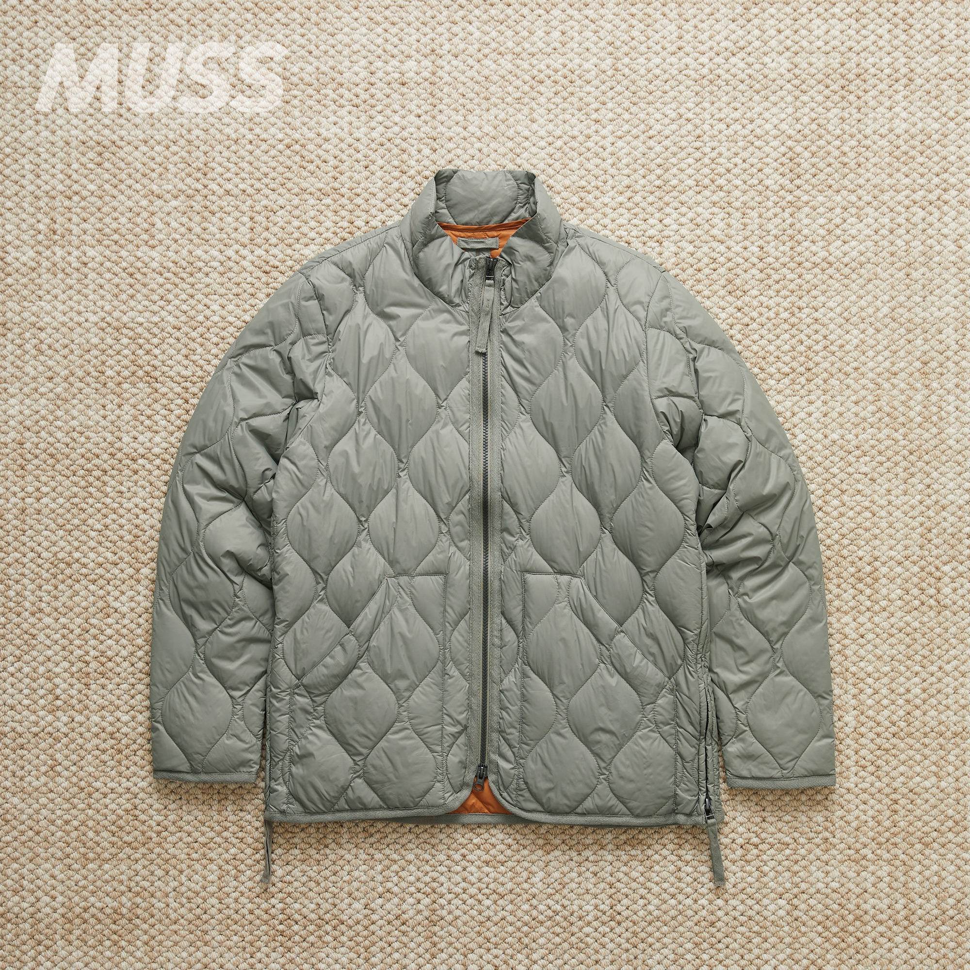 TAION立领轻量保暖绗缝羽绒夹克