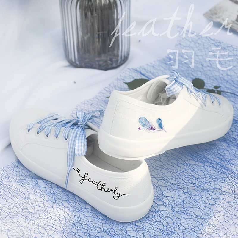 小白鞋女夏季原宿風韓版學生百搭文藝帆布鞋女平底休閑布鞋板鞋子在類目 女鞋, 帆布鞋中 - 來自Buy2taobao.com提供專業的淘寶代購服務