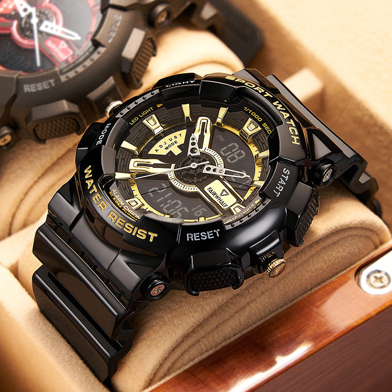 马克华菲电子手表男士十大高中初中学生潮流2020新款运动品牌机械