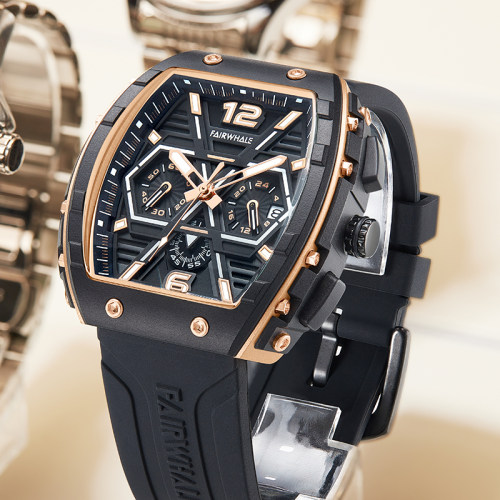 马克华菲自动机械表男士