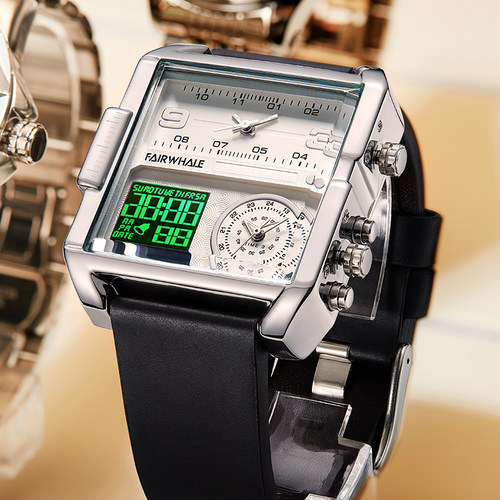 马克华菲全自动电子手表男