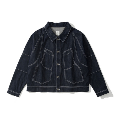 ArmyLogic宽松长袖牛仔外套