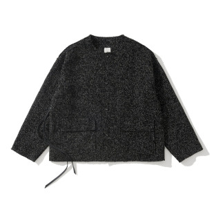 秋冬复古系带宽松休闲开衫 25FW 外套 Logic Army