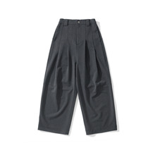 Army Logic 25FW 秋冬简约复古细条纹阔腿宽松休闲长裤