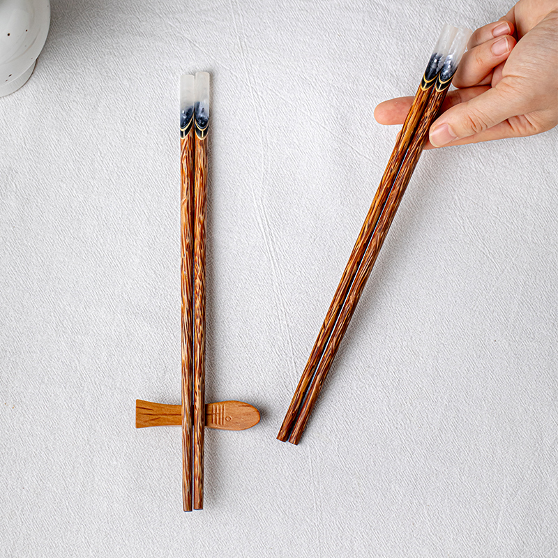 2025新款手工天然椰木筷子