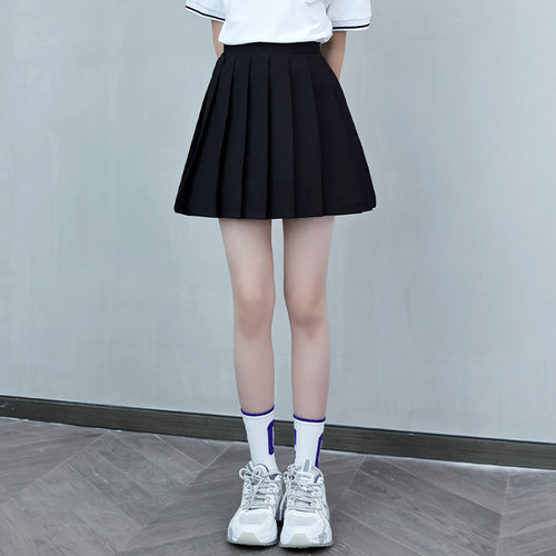 女童半身裙百褶裙夏季公主校服裙