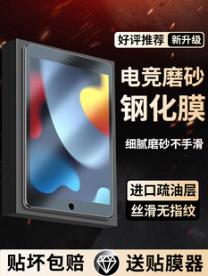 2平板pro10.2磨砂防爆2024全屏7玻璃air5保护11蓝光ipad8贴膜12.9 ipad钢化膜2025磨砂air7 6适用苹果mini6