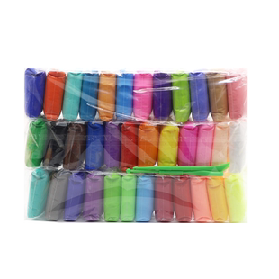 马利超轻粘土24色儿童环保黏土工具套装12色36色超轻粘土大包装500克白幼儿园手工DIY制作橡皮泥太空彩泥胶泥