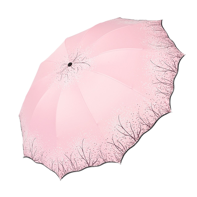 人大加固遮阳晴雨伞折叠