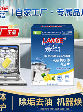 LARGE洗碗机机体清洁剂 保养洗碗机腔体去油脂污渍水垢清洗除垢片