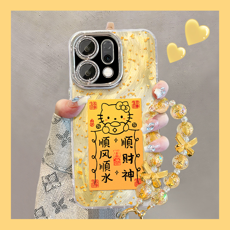 适用reno14羽纱壳顺风顺水手机壳