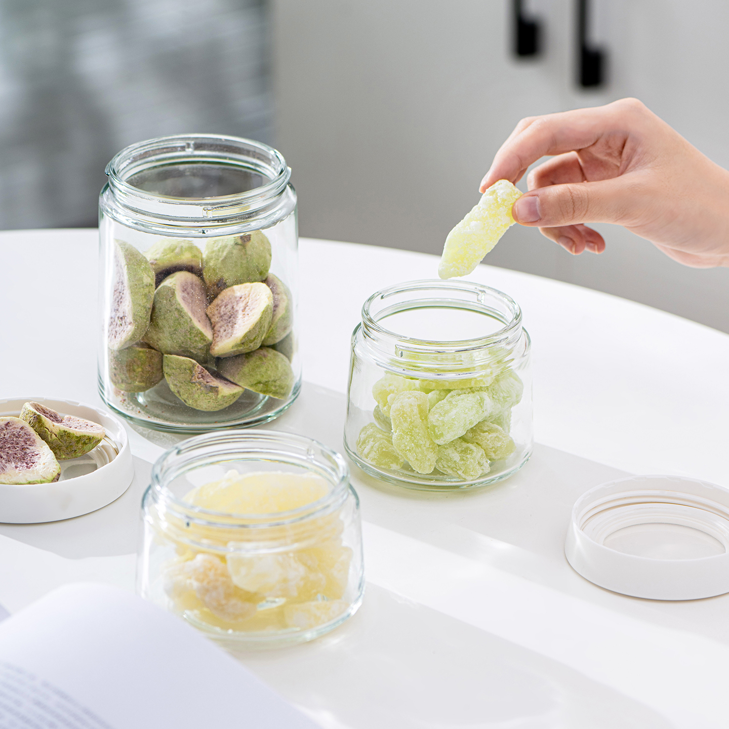 ASVEL玻璃蜜饯罐食品级密封罐