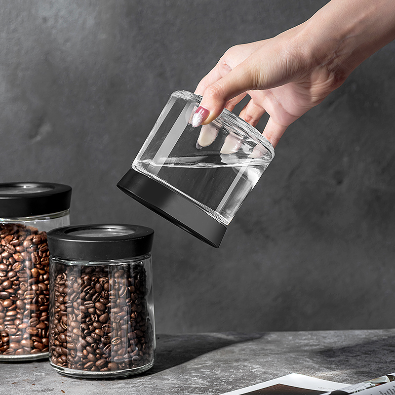 asvel日本咖啡保鲜玻璃储存罐