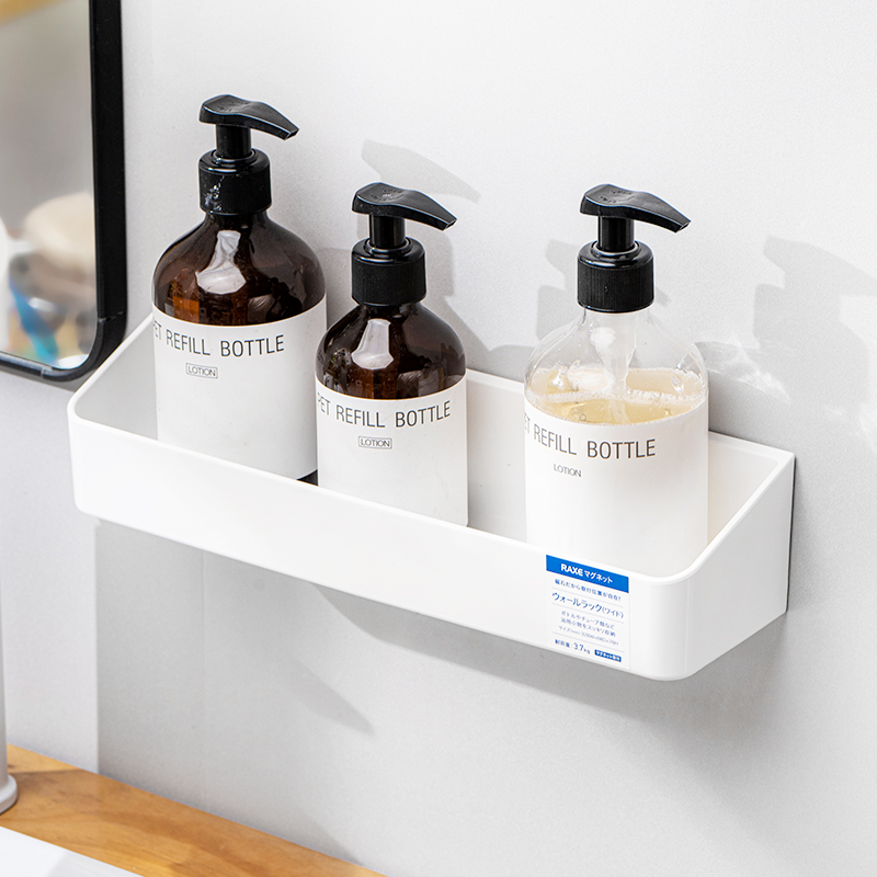 asvel免打孔磁吸沥水置物架