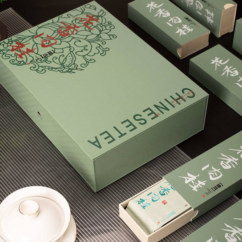 茶叶包装盒武夷岩茶牛栏坑肉桂虎啸岩金奖大红袍茶叶礼盒空盒定制