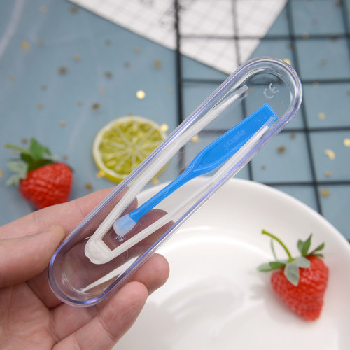 大号硅胶佩戴工具包邮隐形眼镜盒