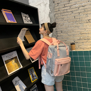 初中生书包女大容量结实耐用2025年新款高颜值ins双肩包校园背包