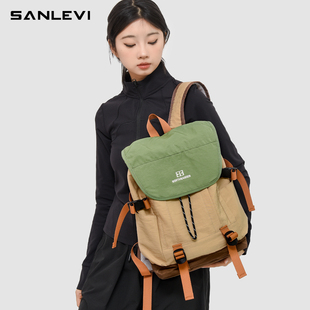 户外背包轻量化登山包徒步爬山装备全套健身多功能骑行背包抽绳包