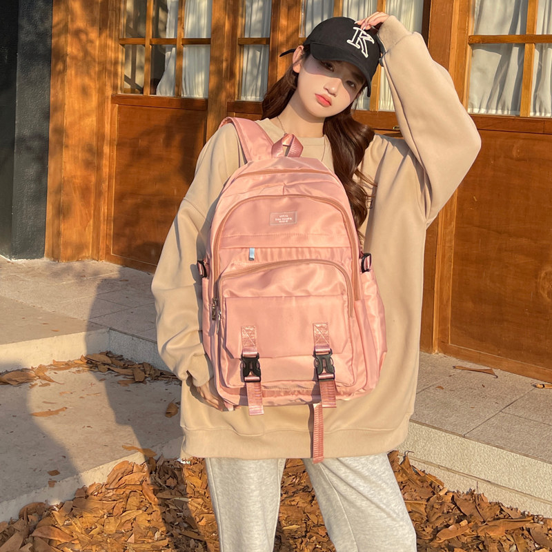 双肩包电脑背包高级感女通勤男生小众新款2026爆款大容量学生书包