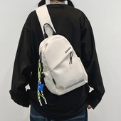 斜挎包男款 单肩小背包男士 胸包女骑行运动爬山男生平板轻便登山包