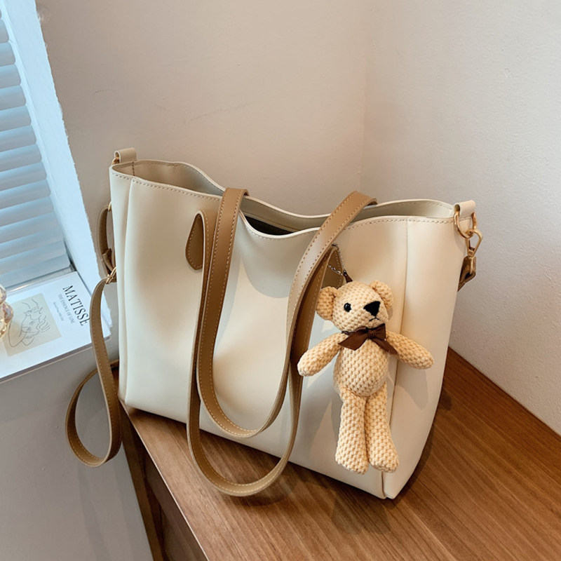 包包女2023新款大容量高级感上课通勤包斜挎女士手提包单肩托特包