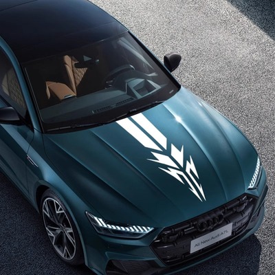 汽车贴纸装饰车头车尾引擎机盖贴