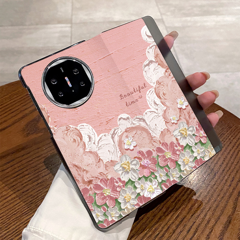 华为matex5真皮ins风时尚手机壳