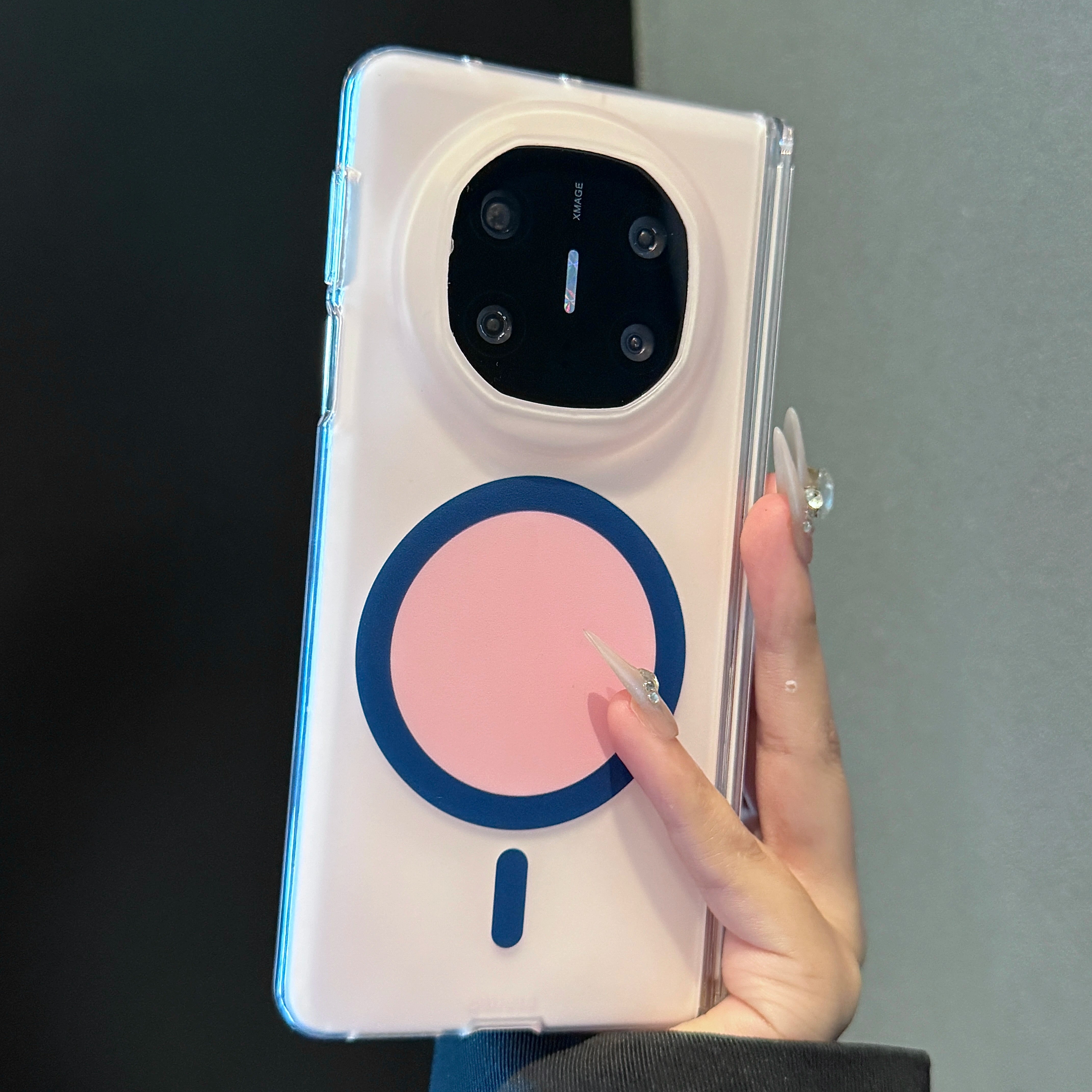 适用于华为matex6手机壳磁吸充电