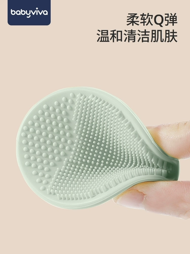 babyviva Средство детской гигиены для мытья головы, детская силиконовая щетка, шампунь для новорожденных для купания для кожи головы