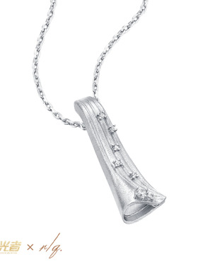 积会RQ 追光者同款联名 官方正版授权哨子项链925银明星同款通勤